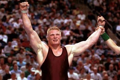 Brock Lesnar in College Wrestling